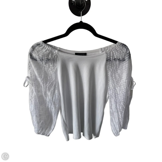 Top Long Sleeve By 1.state In White, Size: S