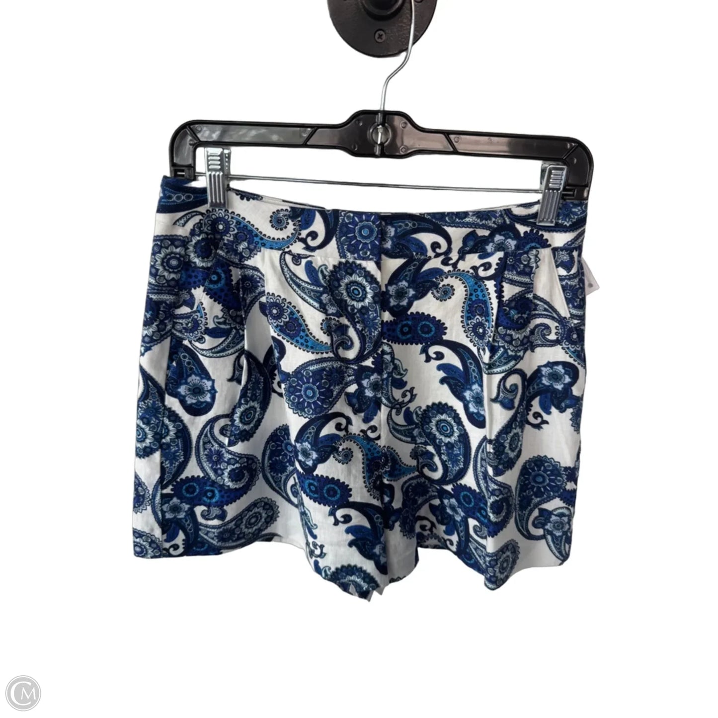 Shorts By Express In Blue & White, Size: 4