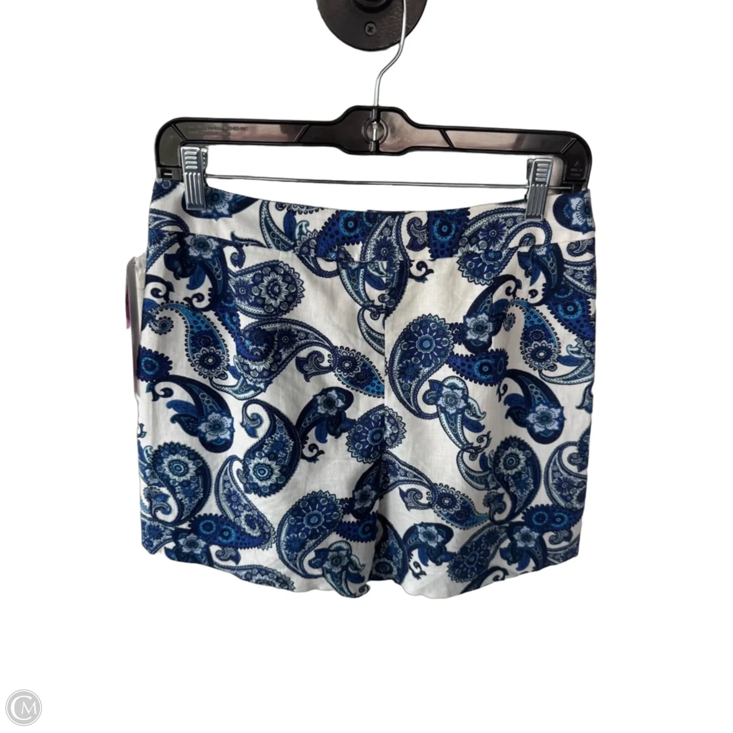 Shorts By Express In Blue & White, Size: 4