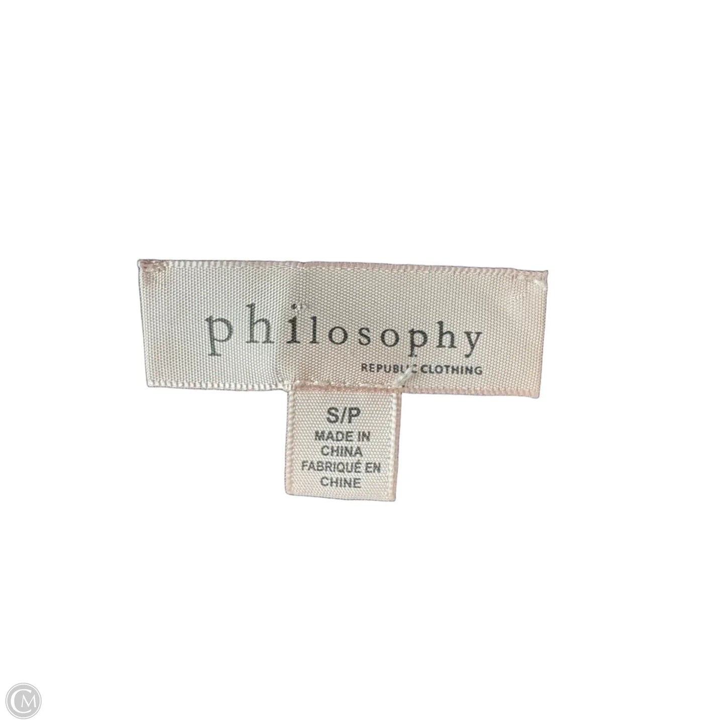 Sweater Cardigan By Philosophy In Blue, Size: S