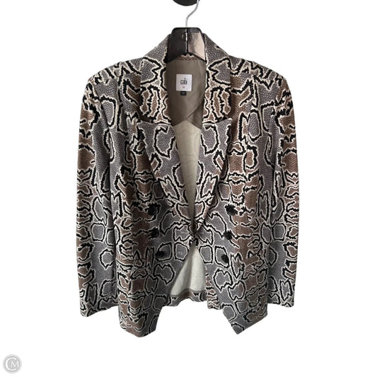 Blazer By Cabi In Black & Brown, Size: M