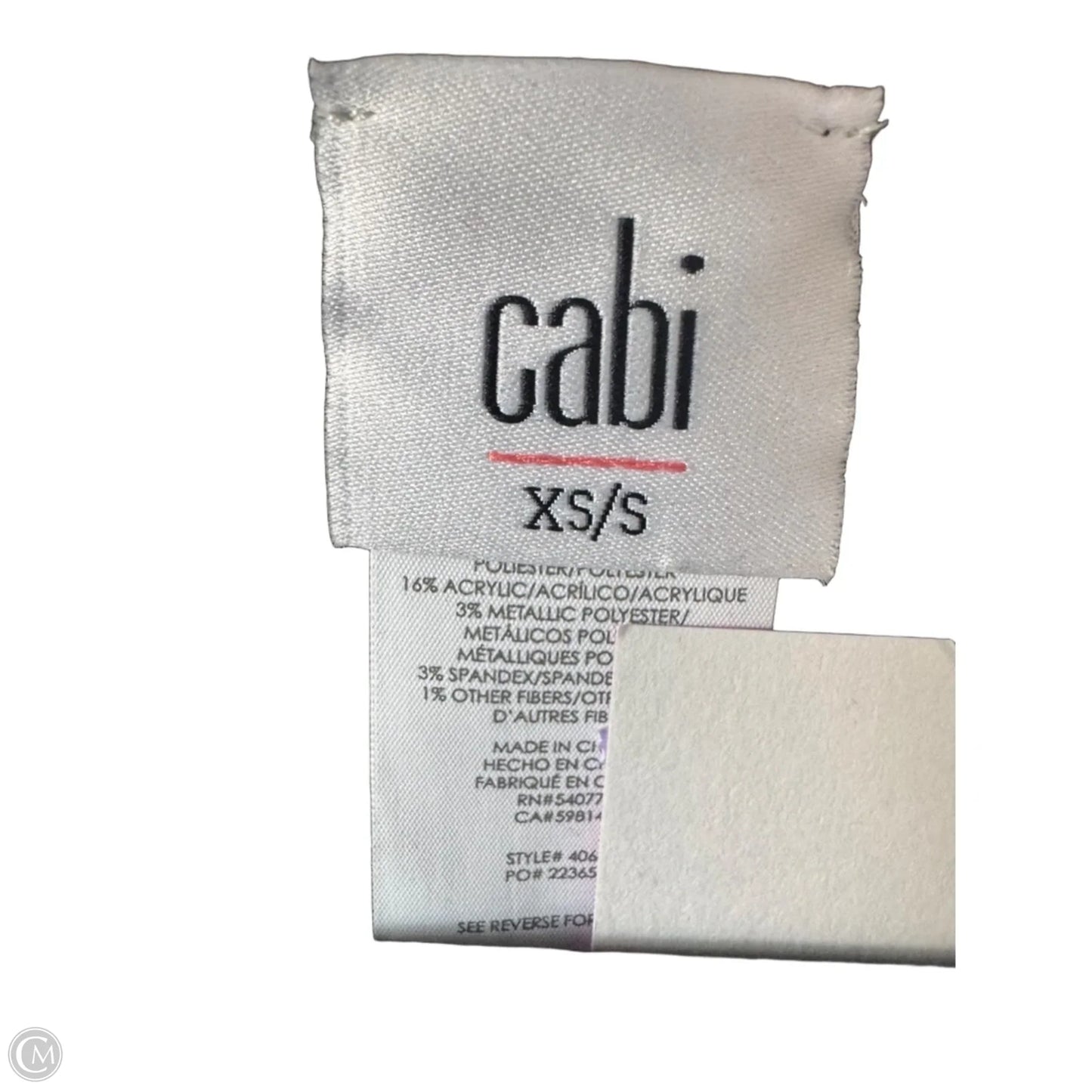 Sweater Cardigan By Cabi In Black, Size: Xxs
