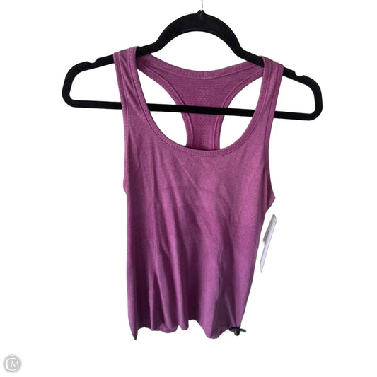 Athletic Tank Top By Lululemon In Purple, Size: M