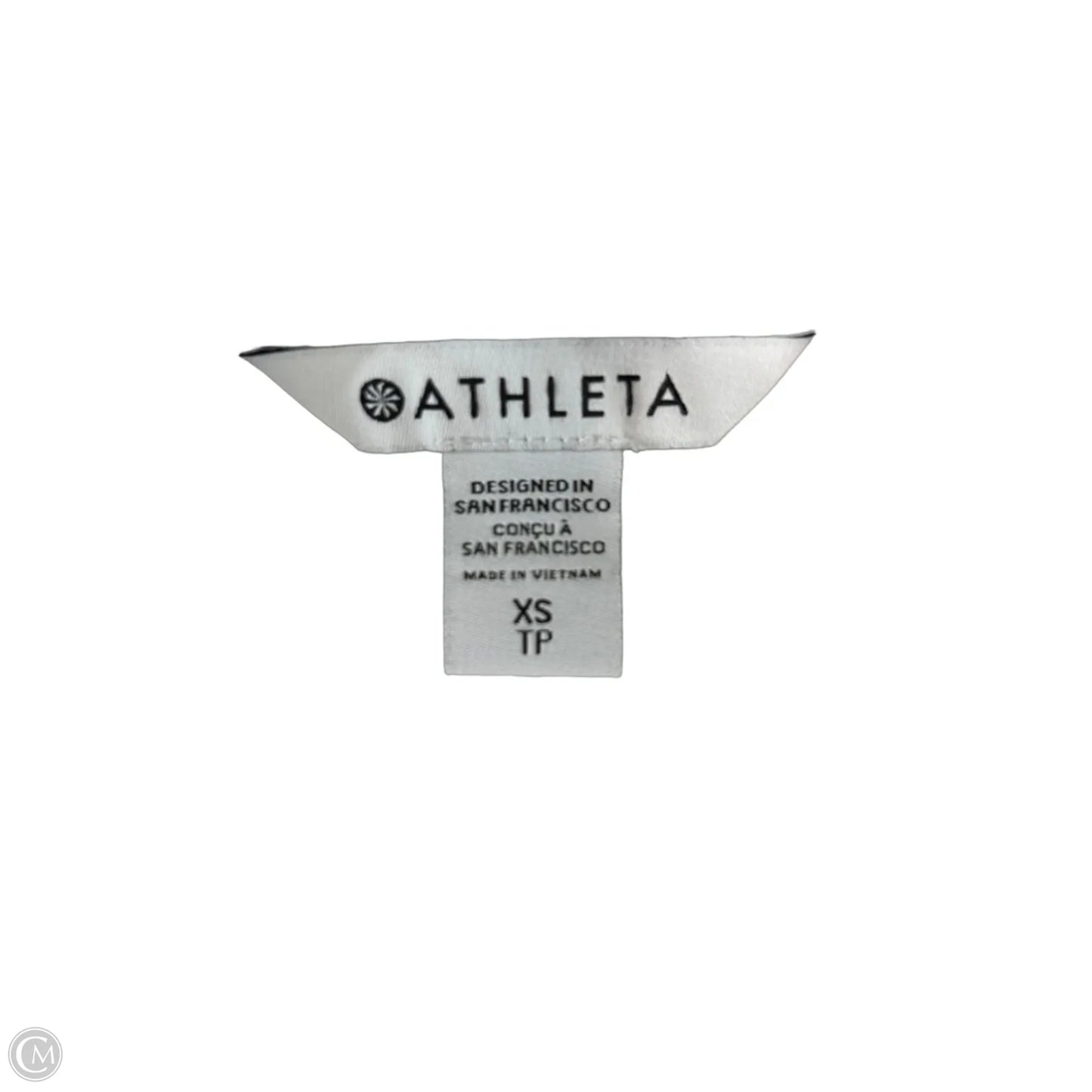 Athletic Top Long Sleeve Collar By Athleta In Grey, Size: Xs