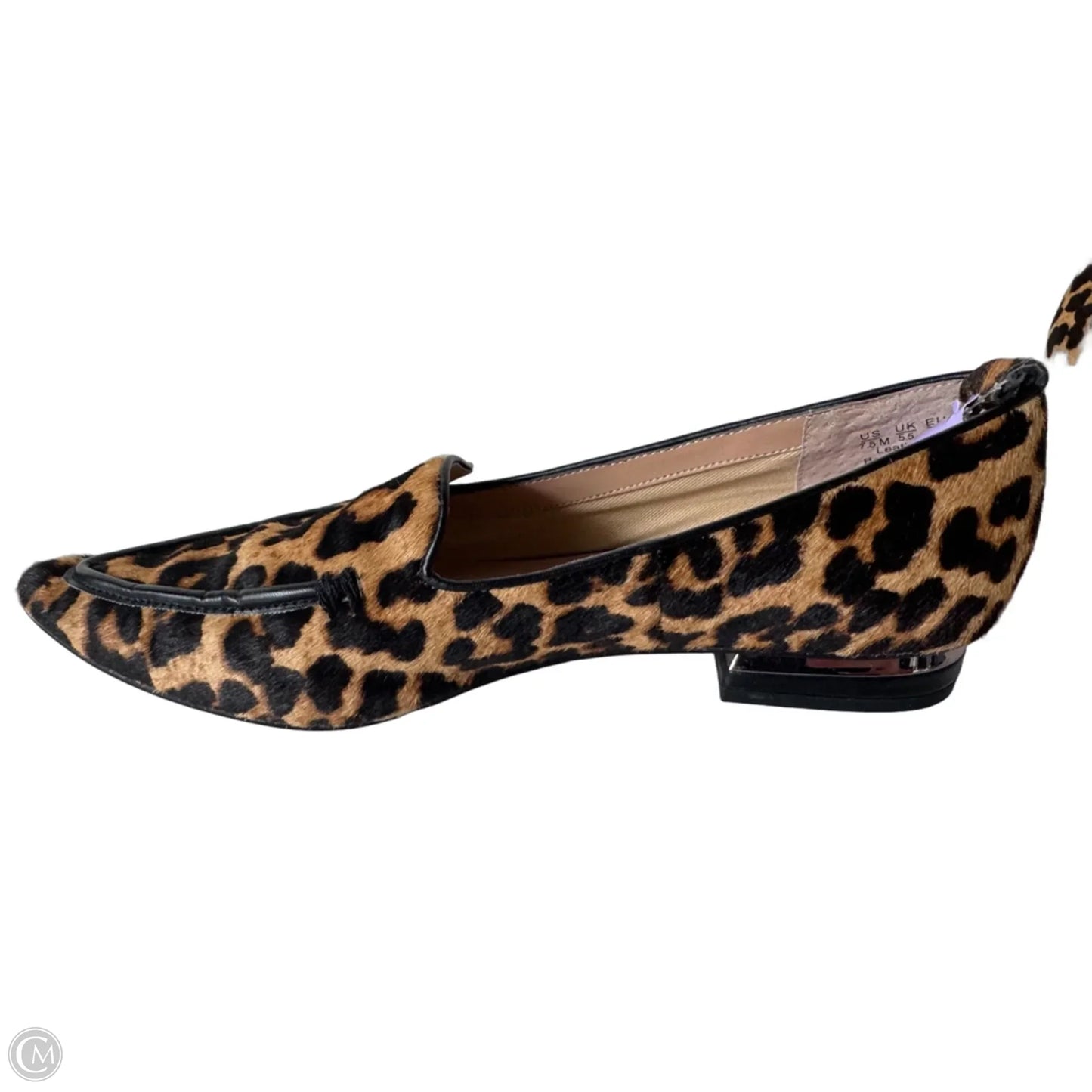 Shoes Flats By Franco Sarto In Black & Brown, Size: 7.5