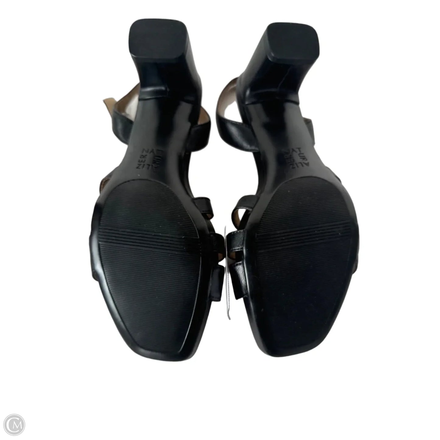 Sandals Heels Block By Naturalizer In Black, Size: 7.5