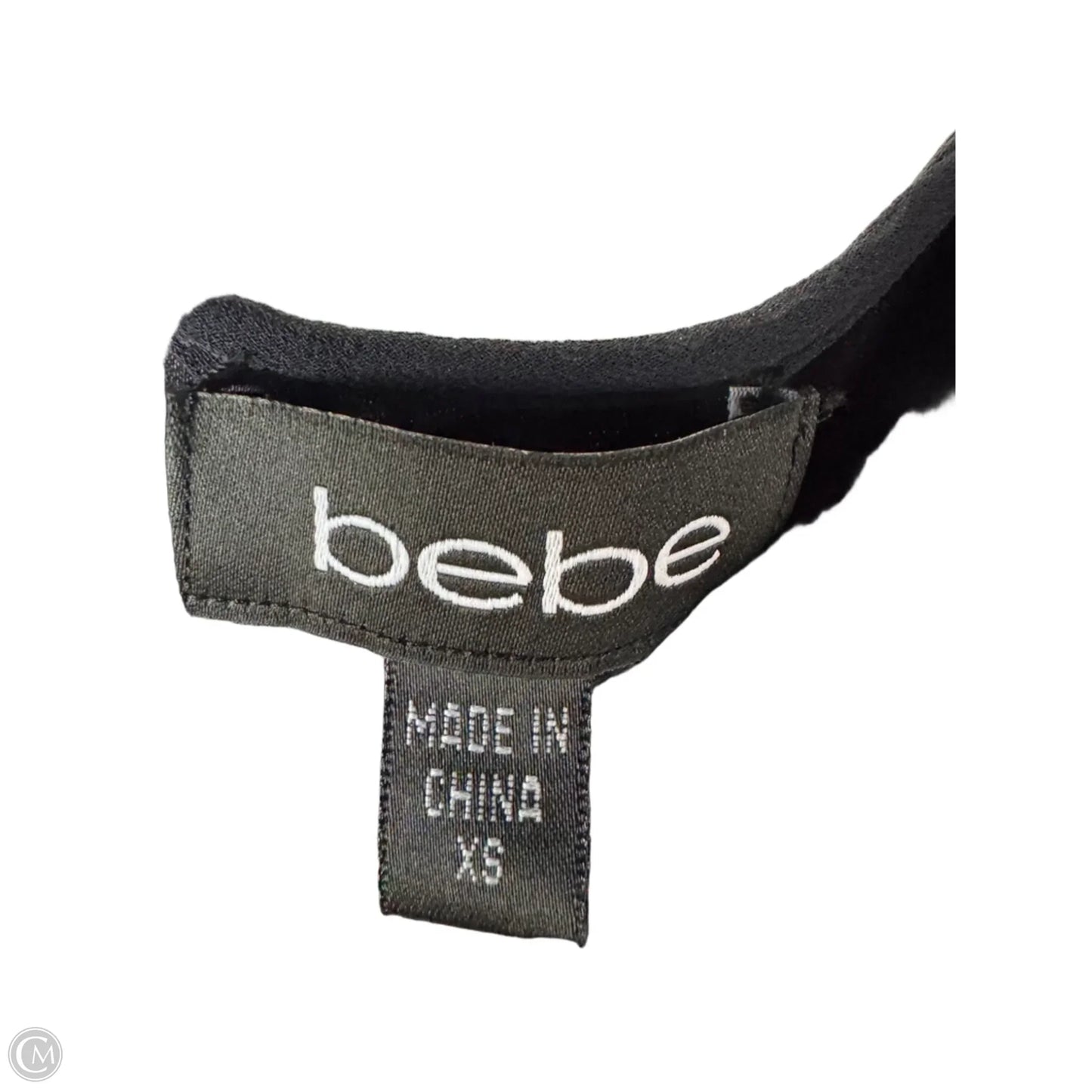 Dress Casual Short By Bebe In Black & White, Size: Xs