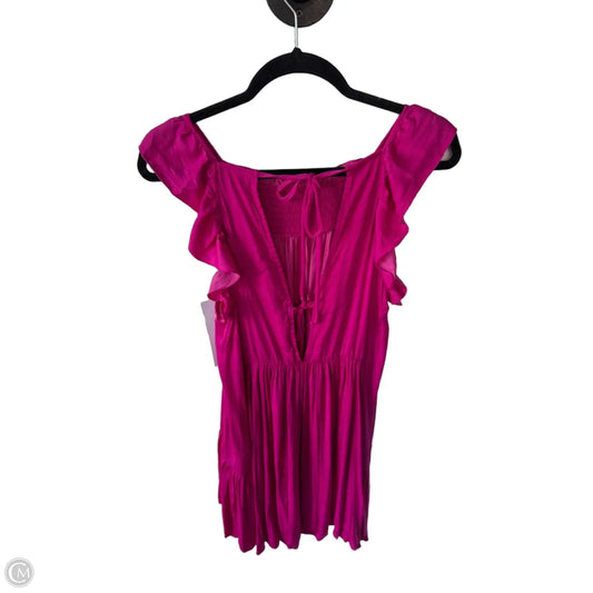 Dress Casual Short By Free People In Pink, Size: Xs