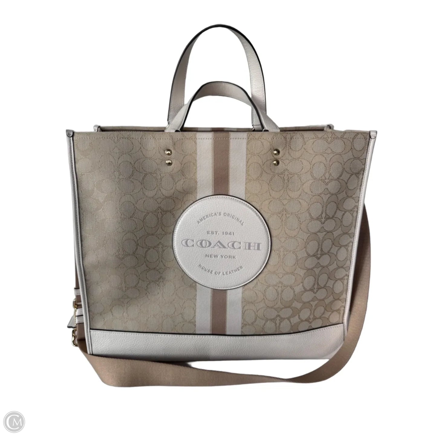 Tote Designer By Coach, Size: Large