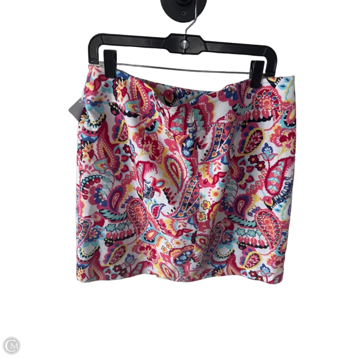Skirt Mini & Short By Talbots In Pink & White, Size: 16