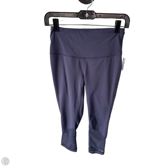 Athletic Leggings By Yogalicious In Blue, Size: 4