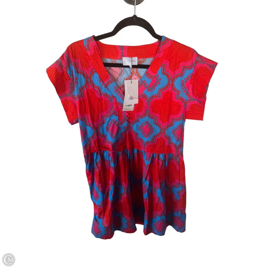 Dress Casual Short By Sugar Lips In Red, Size: Xs