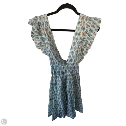 Dress Casual Short By Cma In Green & White, Size: Xs