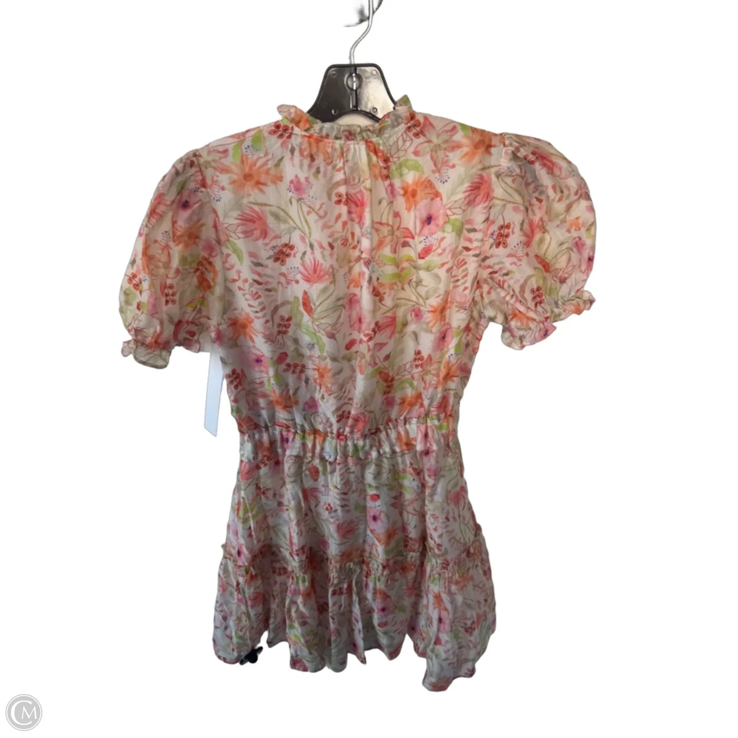 Dress Party Short By Cmc In Cream & Orange, Size: Xs