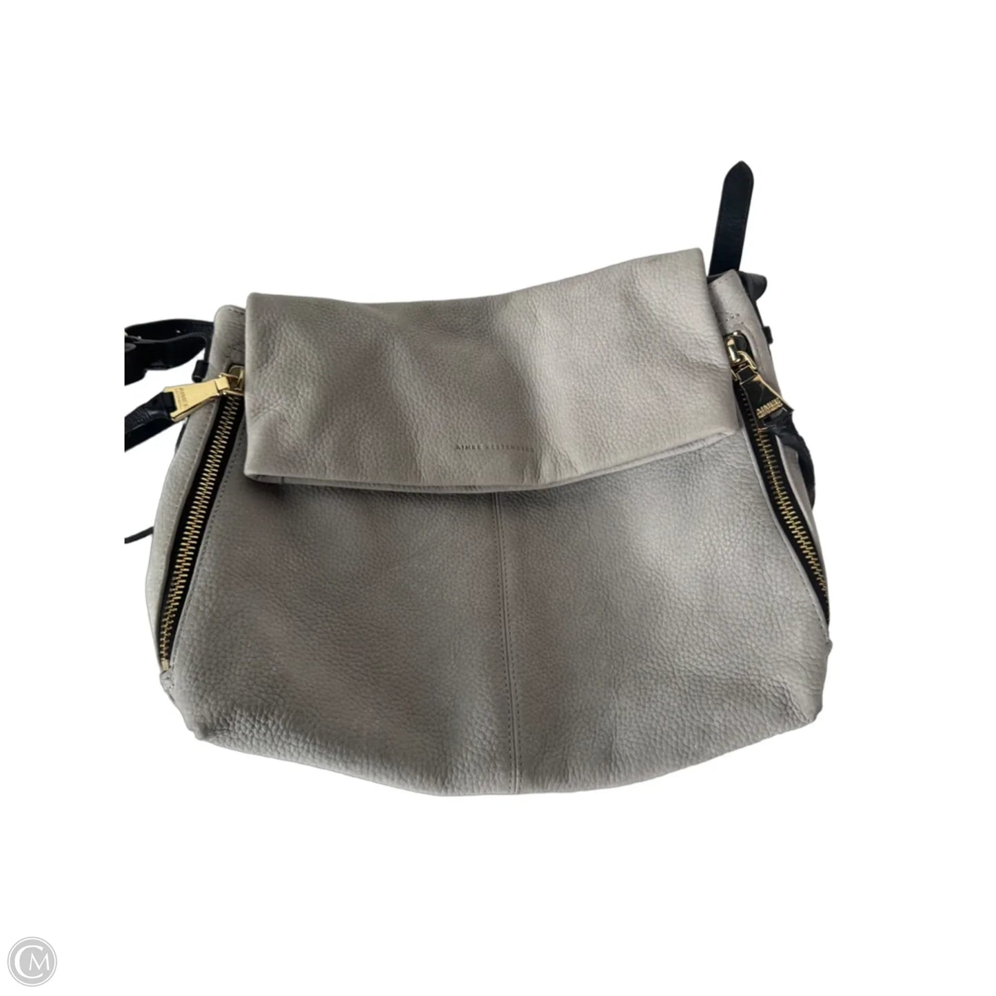 Handbag Leather By Aimee Kestenberg, Size: Medium