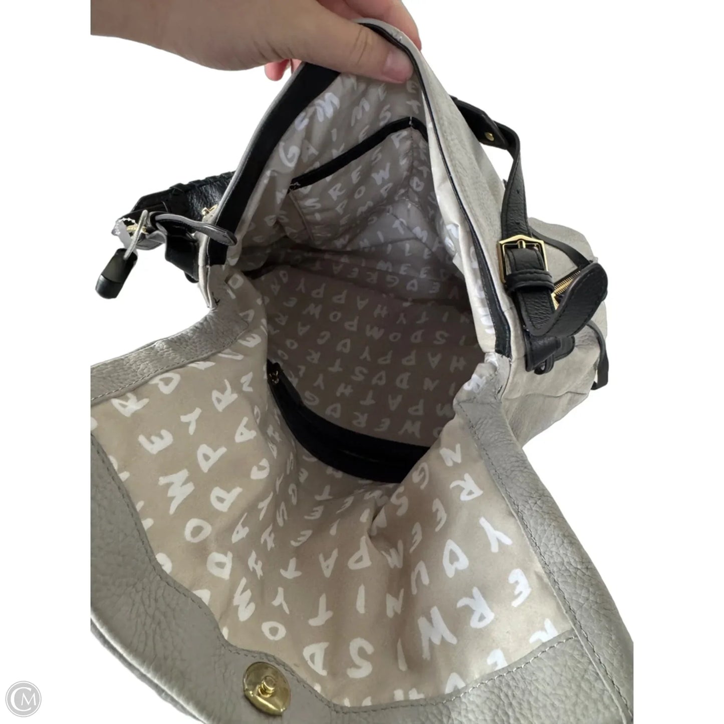 Handbag Leather By Aimee Kestenberg, Size: Medium