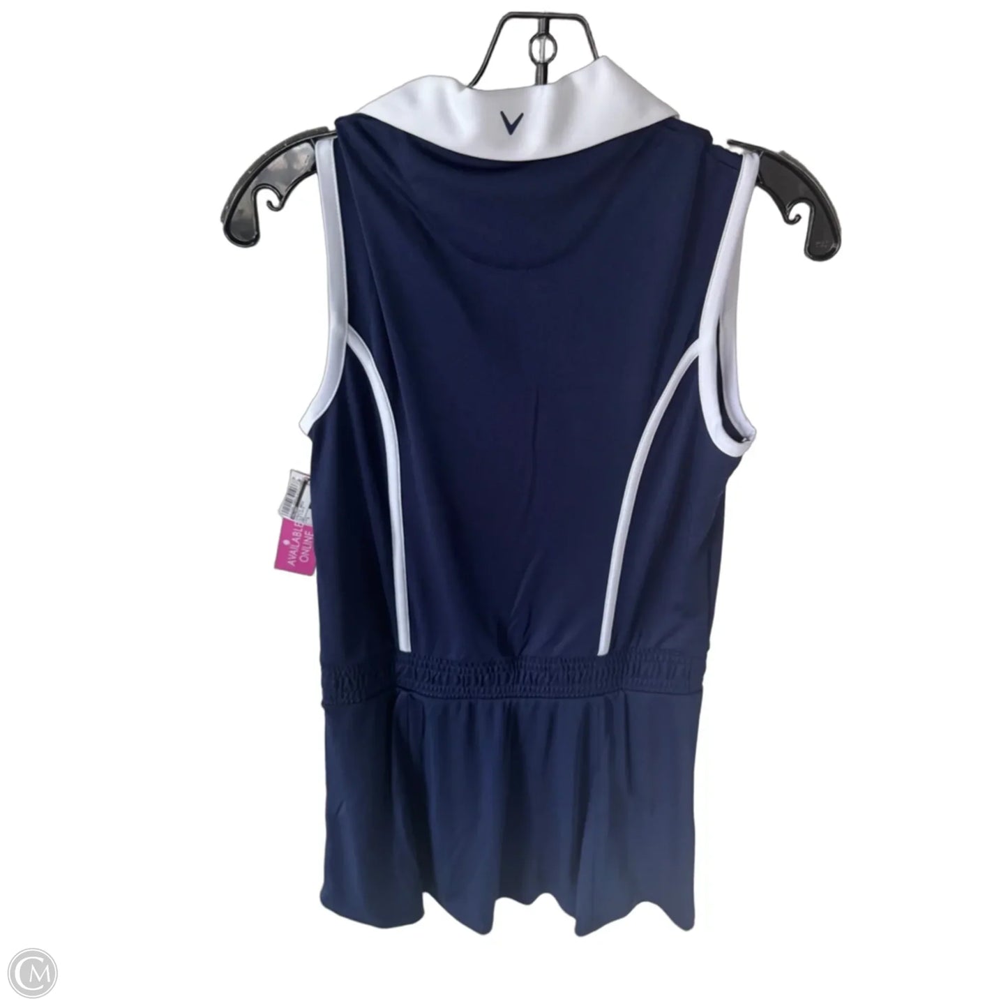 Athletic Dress By Callaway In Blue & White, Size: S