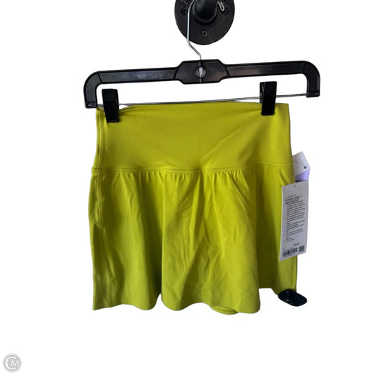 Athletic Skort By Lululemon In Green, Size: 6