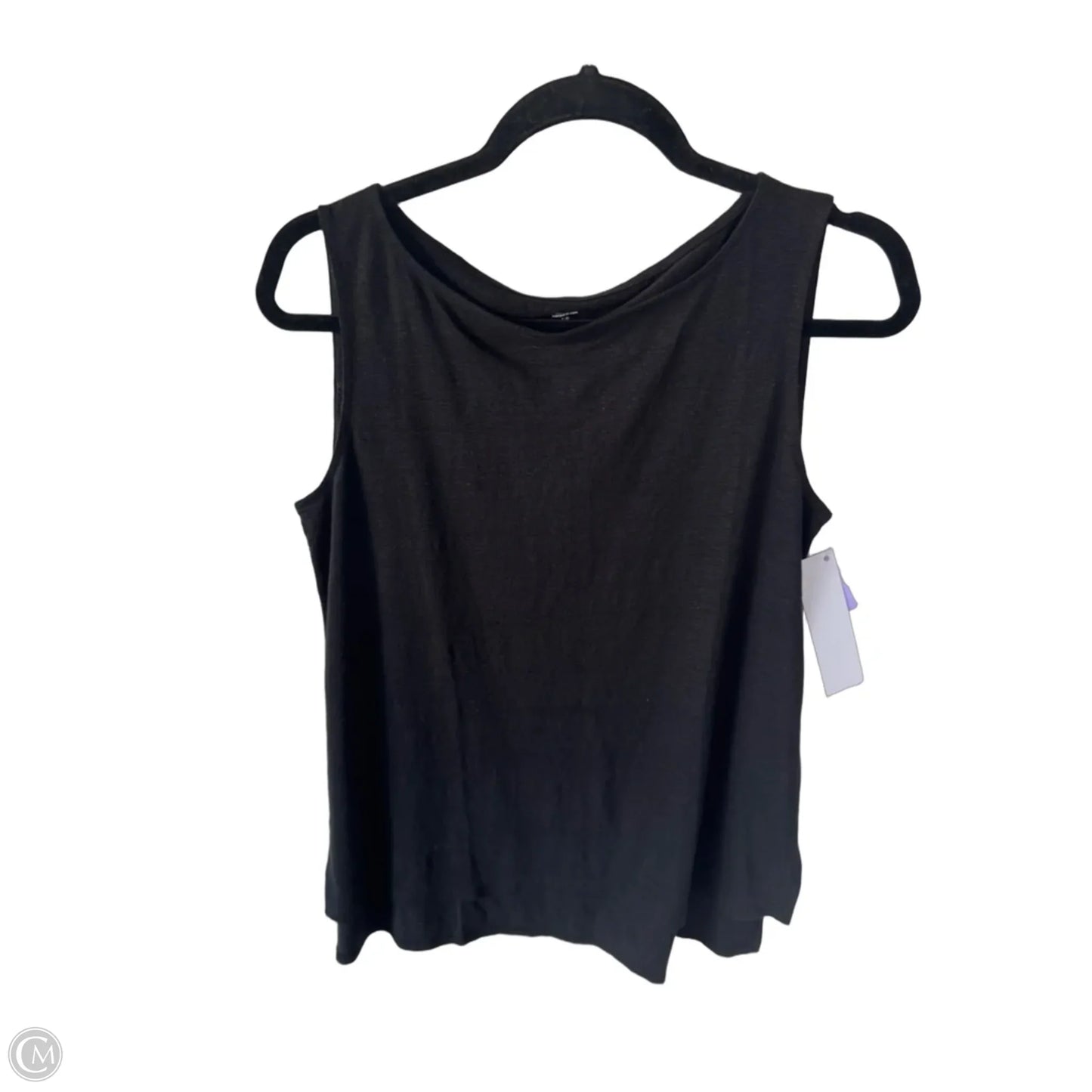Top Sleeveless By Eileen Fisher In Black, Size: S