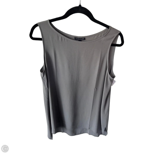 Tunic Sleeveless By Eileen Fisher In Grey, Size: M