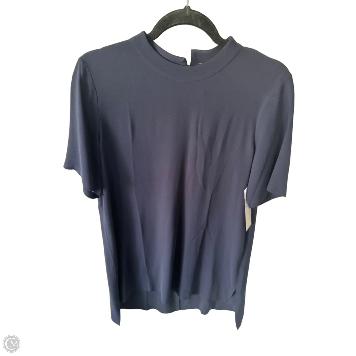 Tunic Short Sleeve By Eileen Fisher In Blue, Size: S