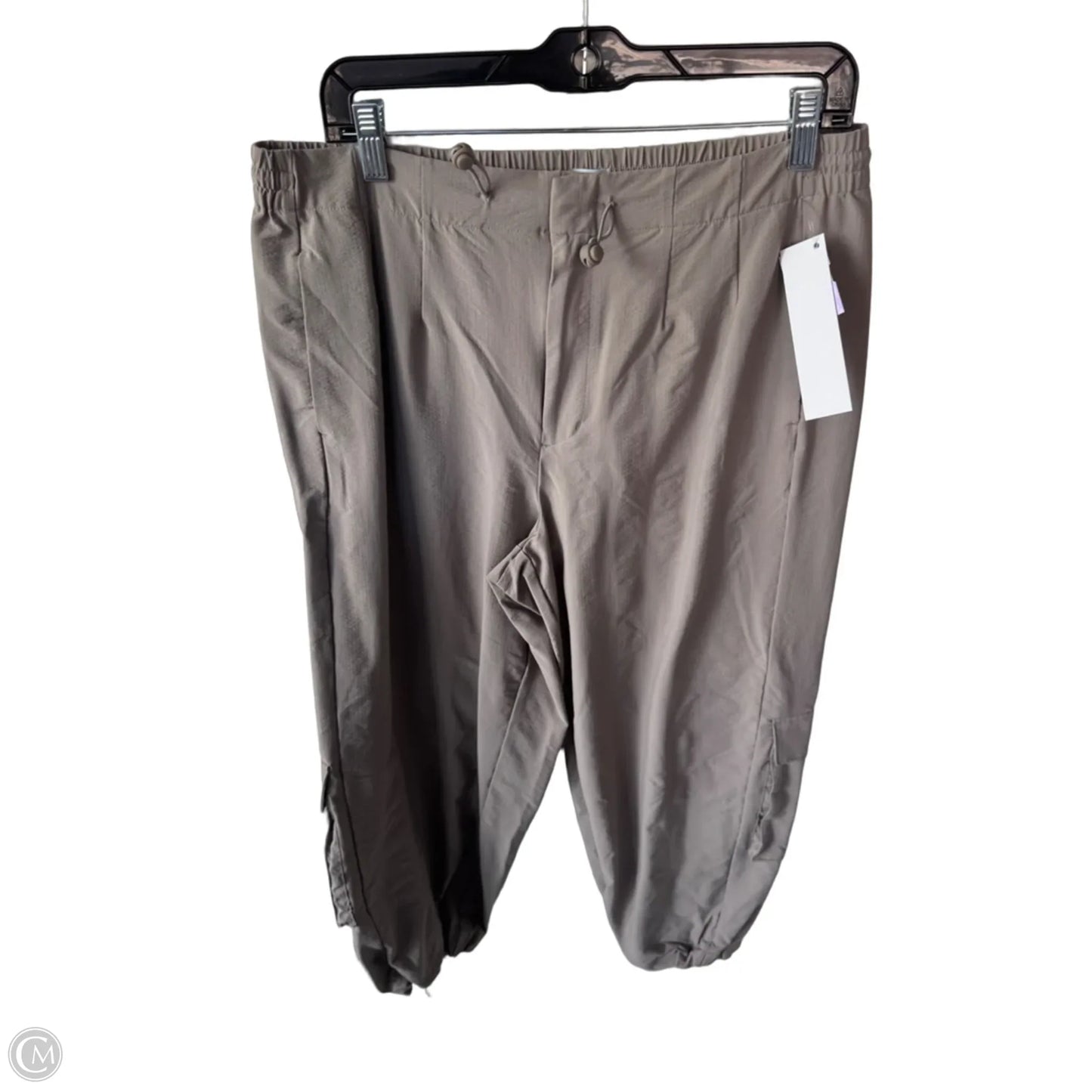 Athletic Pants By Flx In Taupe, Size: 12