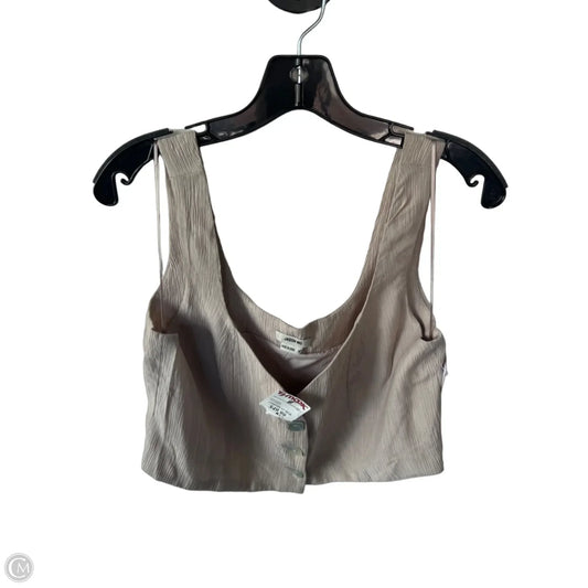 Top Sleeveless Designer By Jason Wu In Beige, Size: M