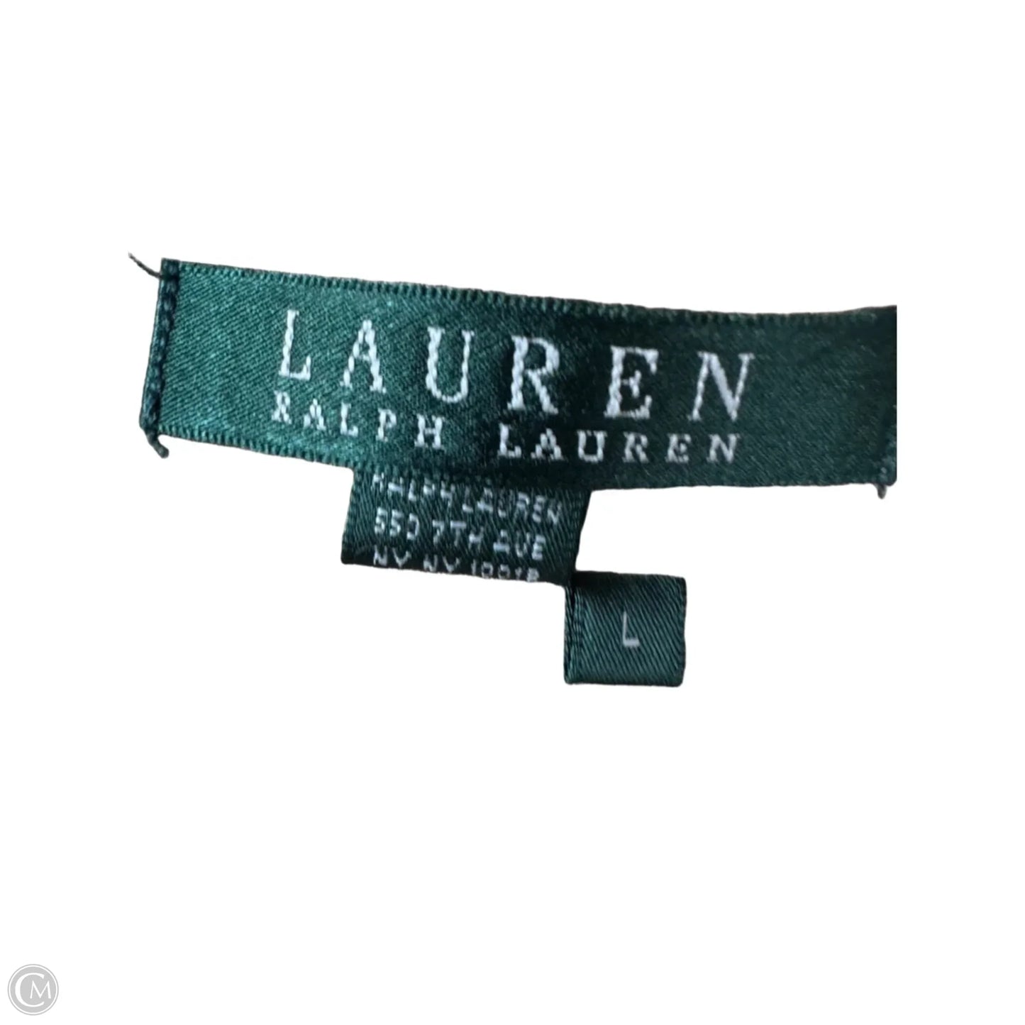 Top 3/4 Sleeve By Lauren By Ralph Lauren In Tan, Size: L