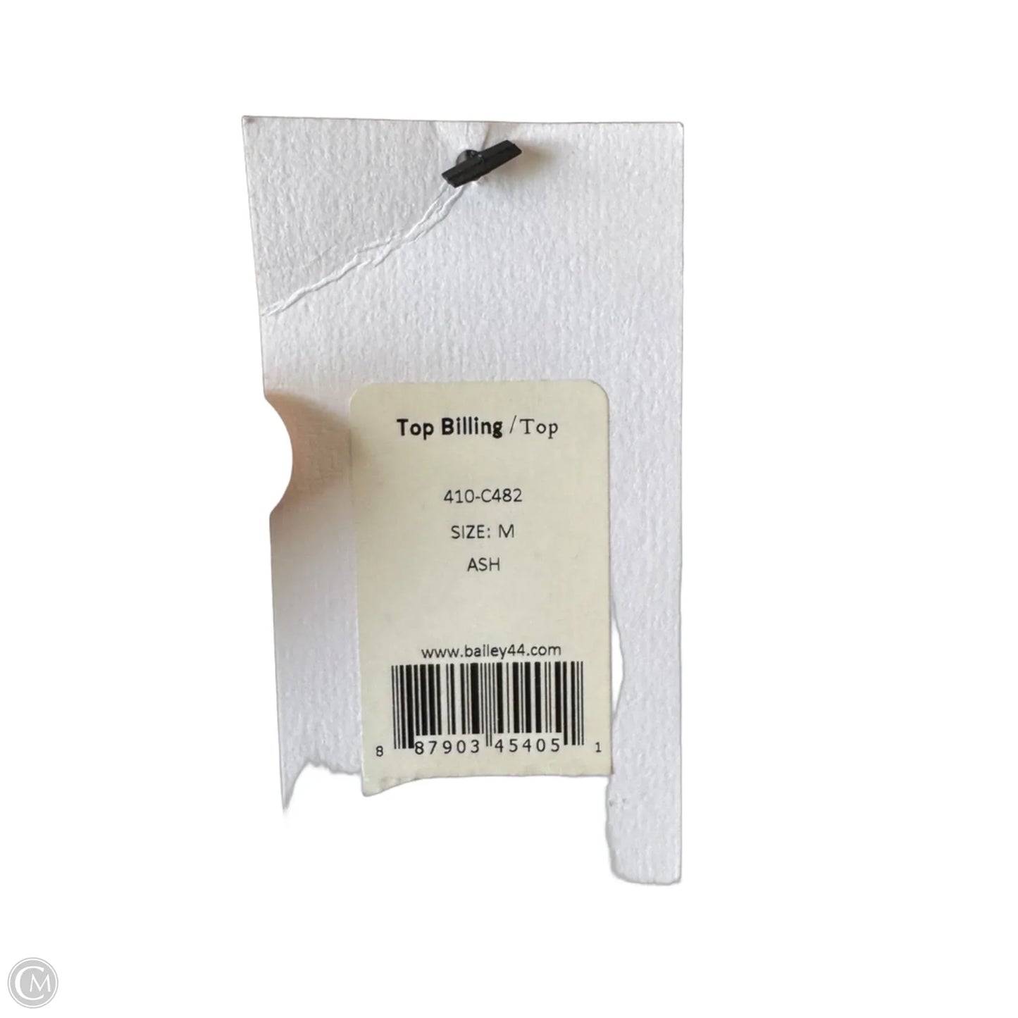 Top Long Sleeve By Bailey 44 In Black, Size: M