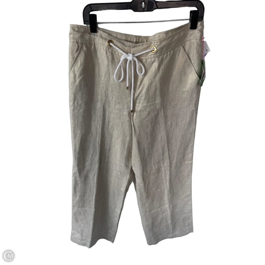 Pants Designer By Lilly Pulitzer In Gold, Size: 12
