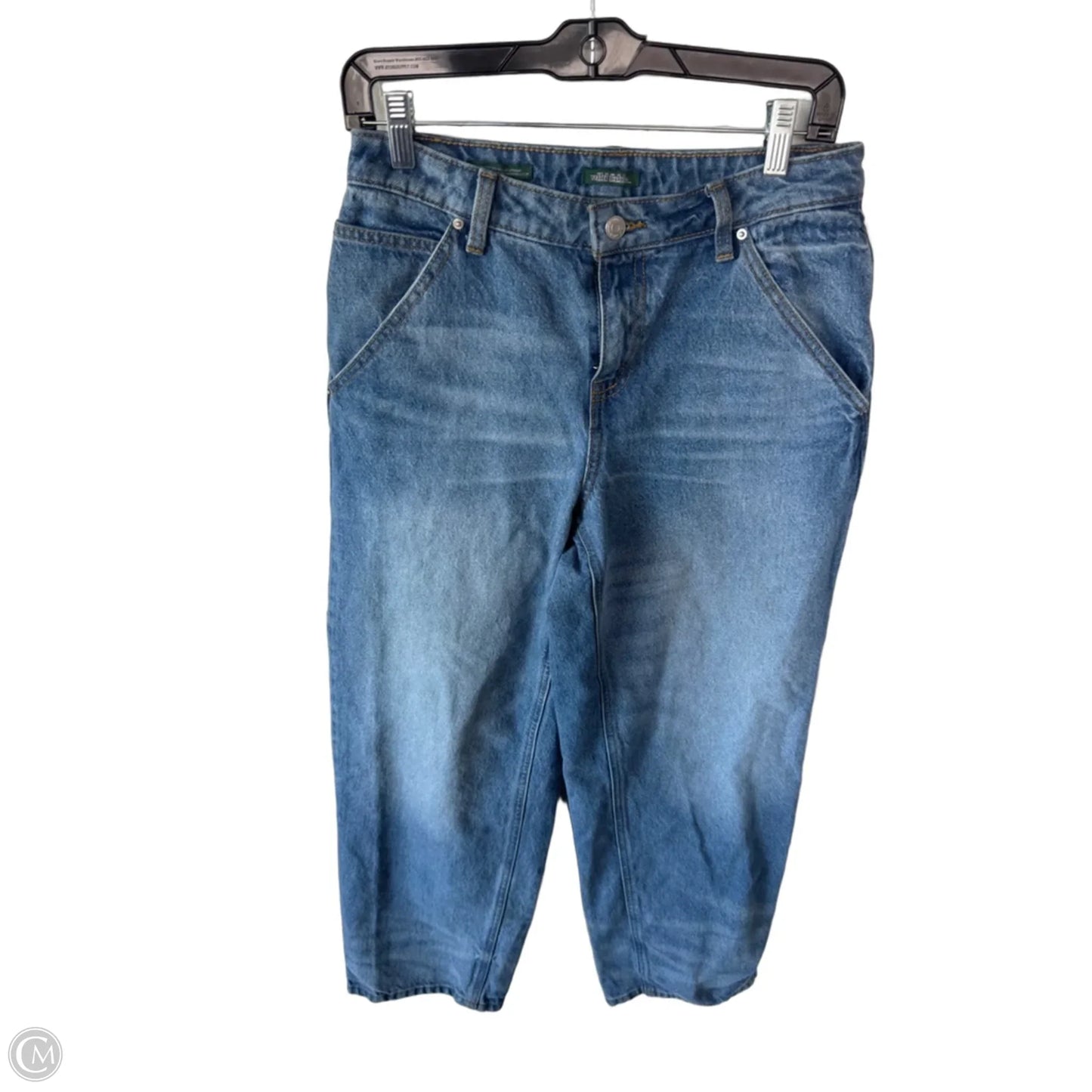 Jeans Straight By Wild Fable In Blue Denim, Size: 4
