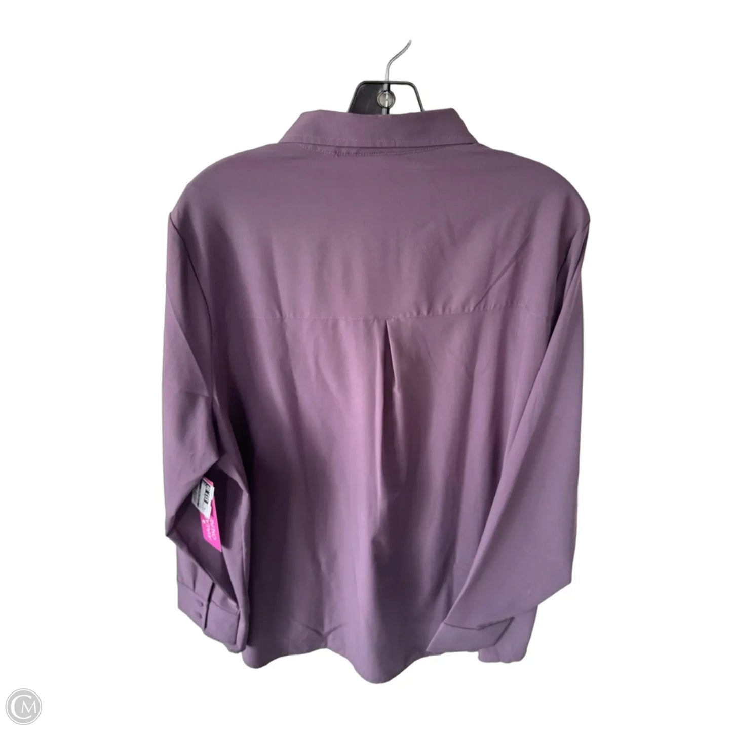 Top Long Sleeve By Clothes Mentor In Purple, Size: Xl