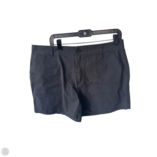 Shorts By Eddie Bauer In Grey, Size: 16