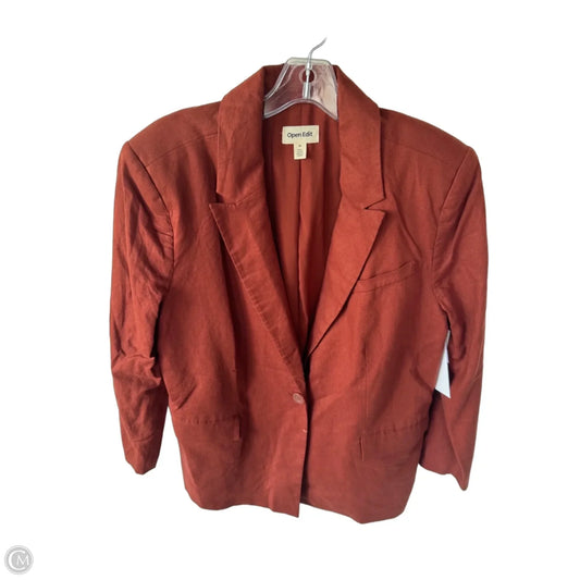 Blazer By Open Edit In Orange, Size: M