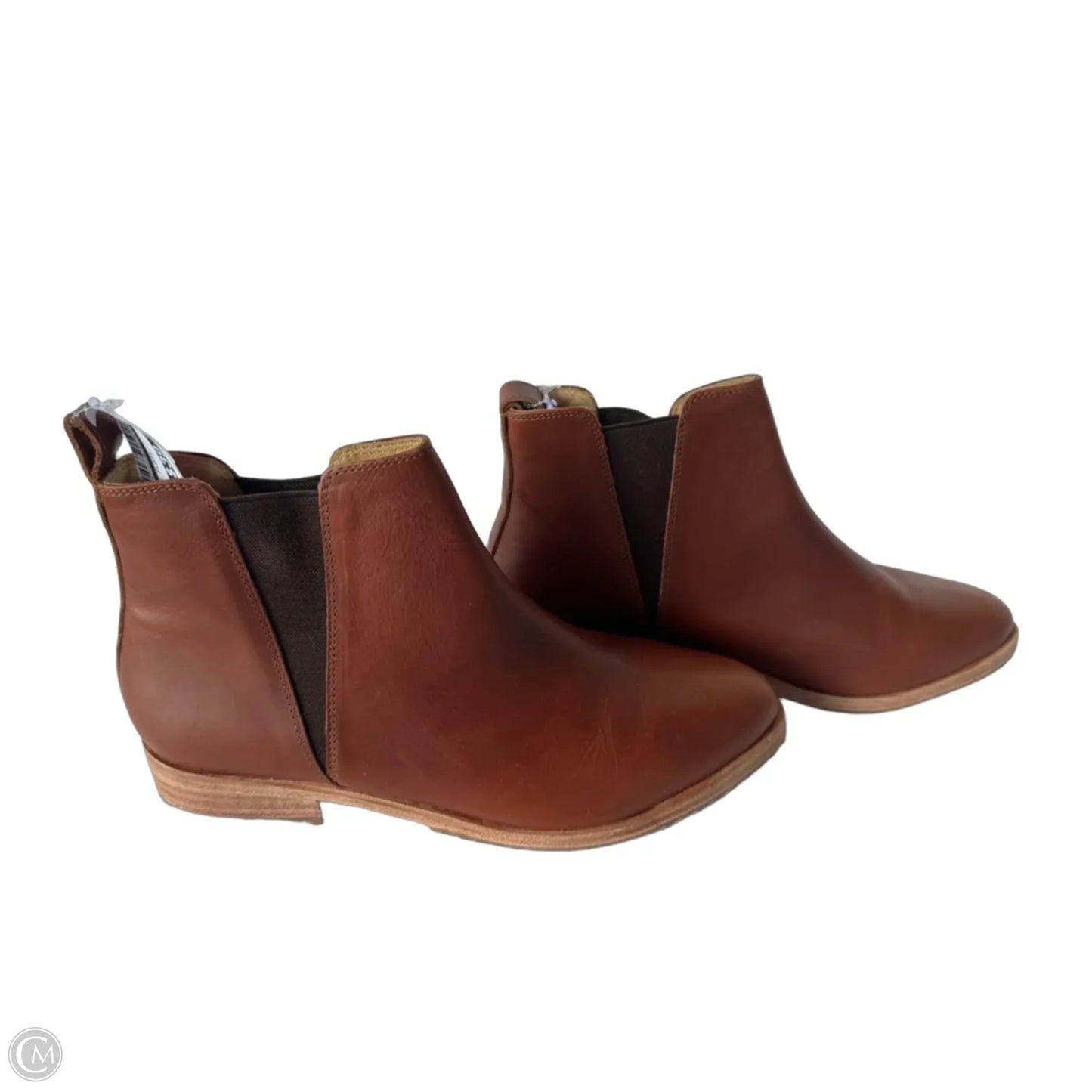 Boots Ankle Flats By Cmc In Brown, Size: 8.5