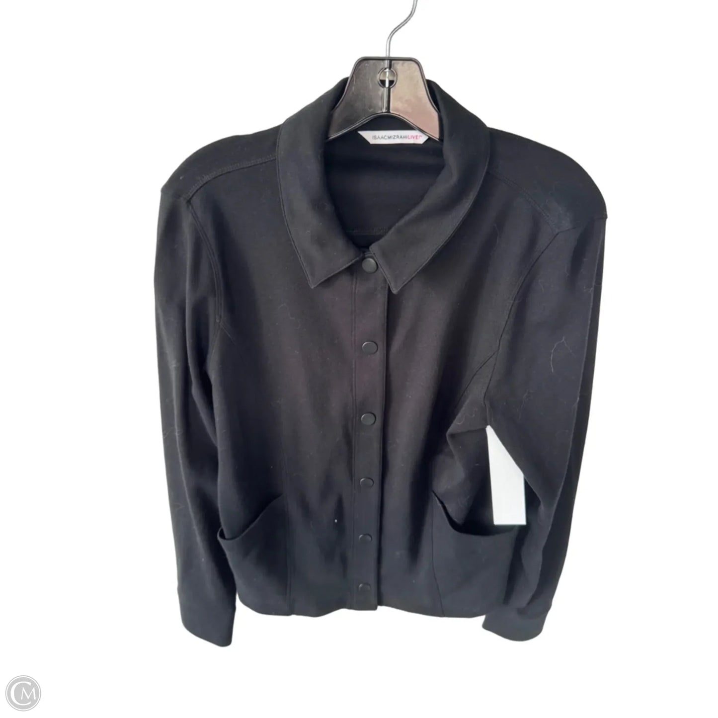 Jacket Other By Isaac Mizrahi Live Qvc In Black, Size: S