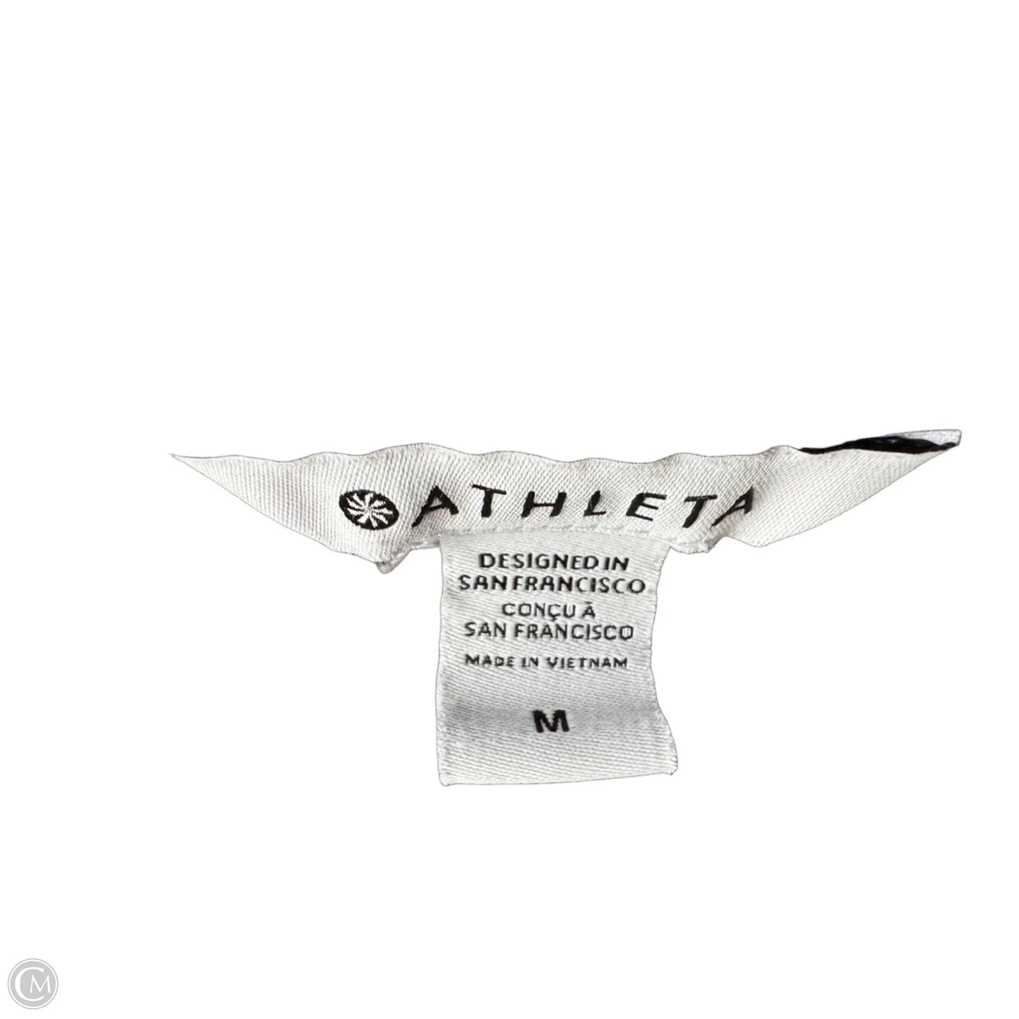 Athletic Top Long Sleeve Crewneck By Athleta In Grey, Size: M