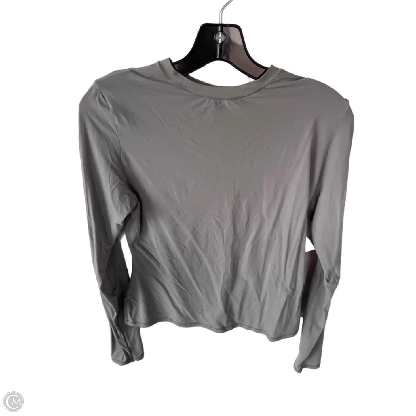 Top Long Sleeve Basic By Skims In Grey, Size: M