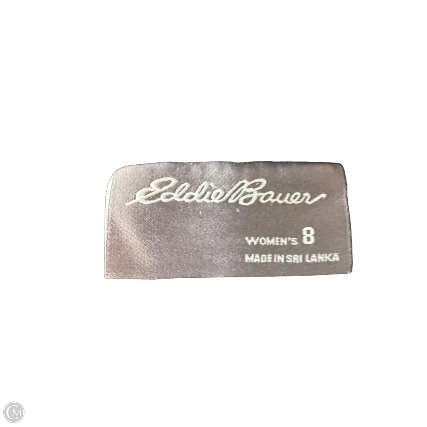 Skort By Eddie Bauer In Black, Size: 8