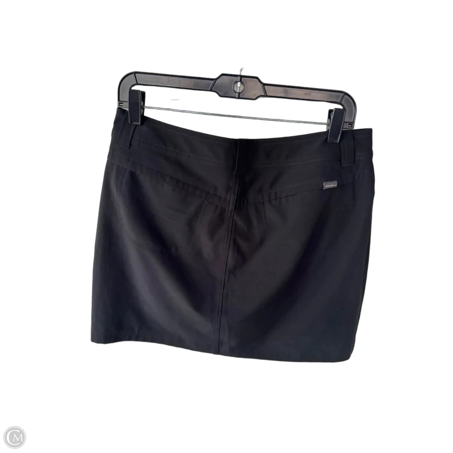 Skort By Eddie Bauer In Black, Size: 8