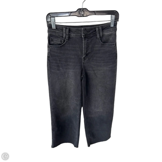 Jeans Wide Leg By Flying Monkey In Black Denim, Size: 2