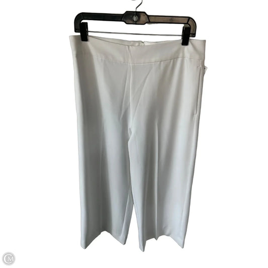 Pants Wide Leg By Banana Republic In White, Size: 10