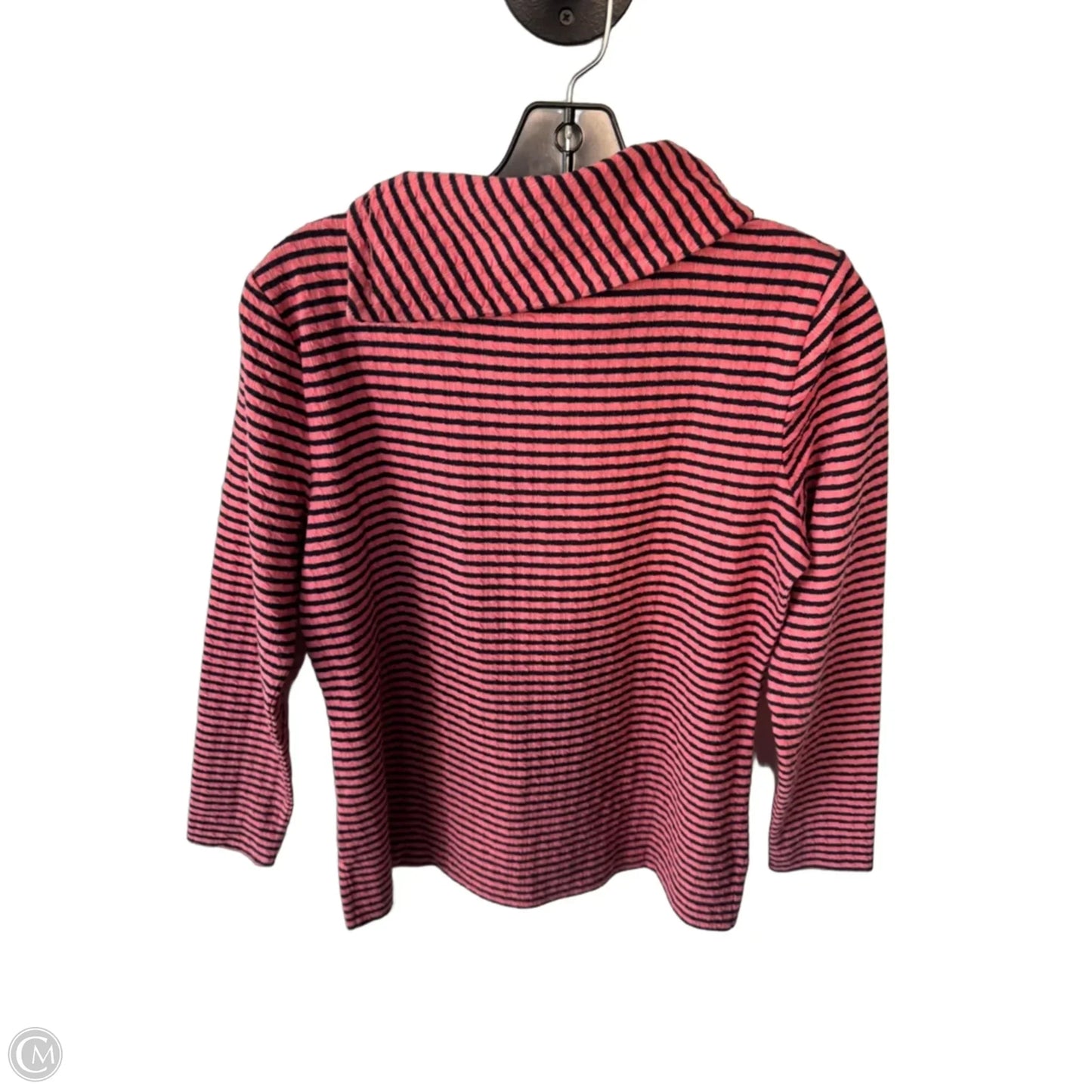 Top Long Sleeve By Talbots In Pink, Size: Mp
