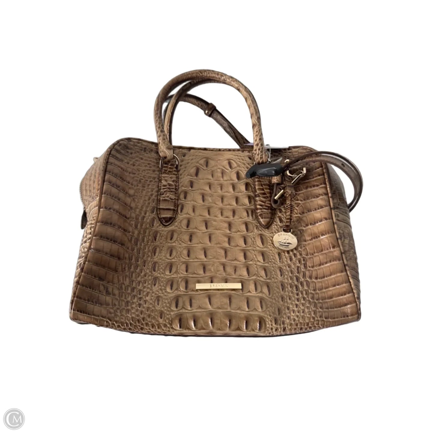 Handbag Designer By Brahmin, Size: Medium