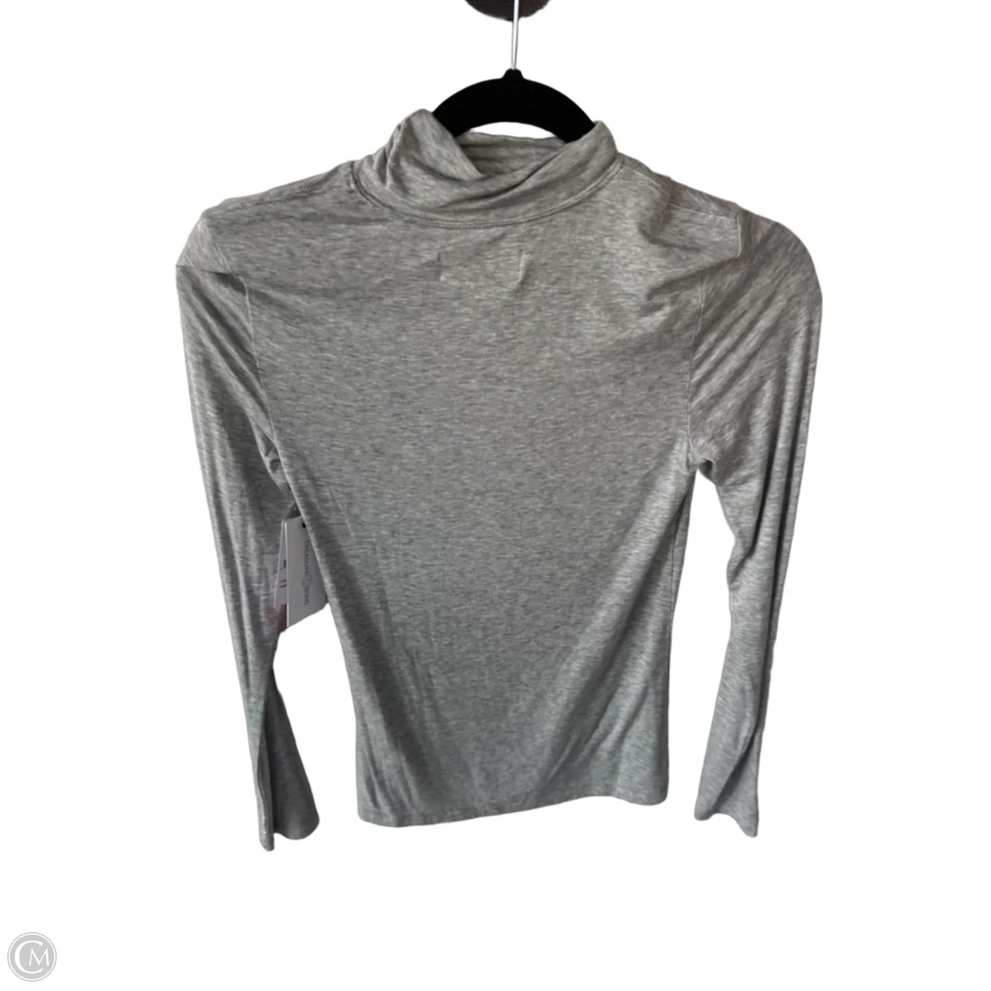 Top Long Sleeve By Treasure And Bond In Grey, Size: Xs