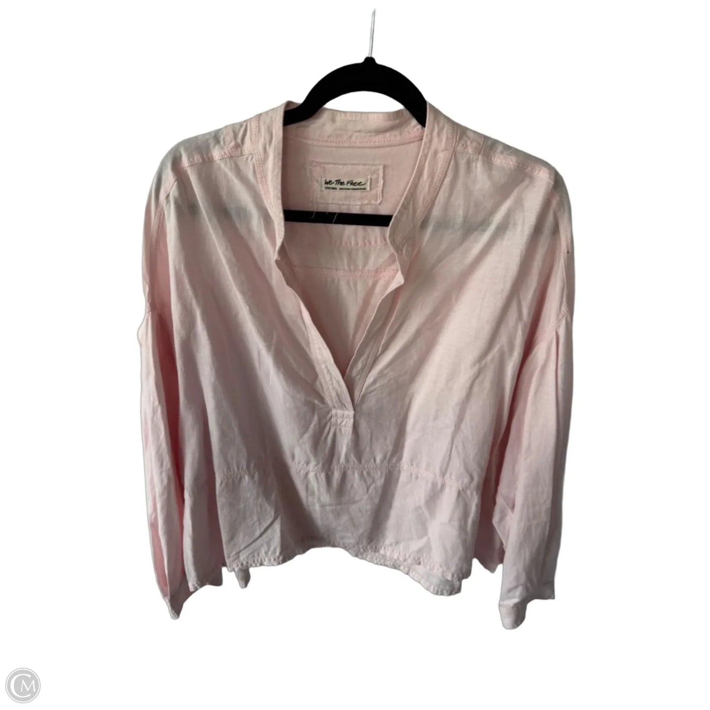 Top Long Sleeve By We The Free In Pink, Size: Xs
