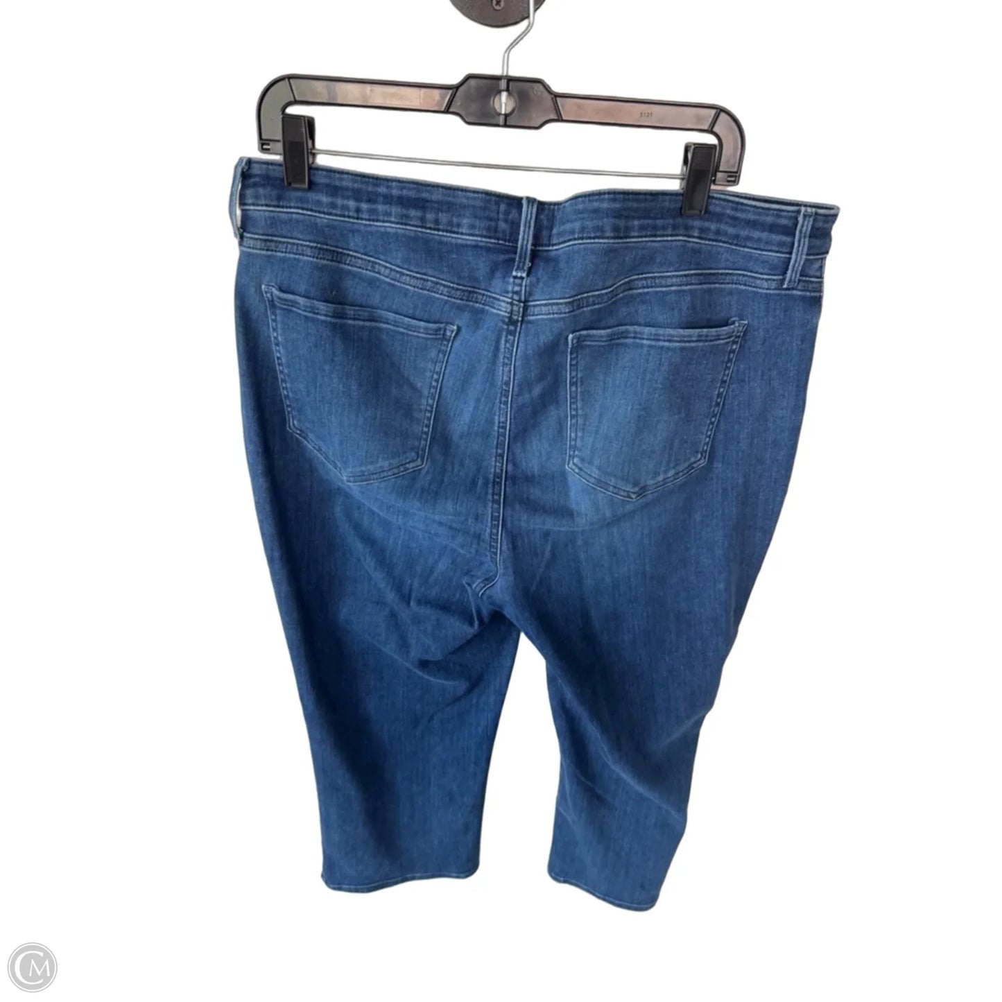 Capris By Not Your Daughters Jeans In Blue Denim, Size: 14