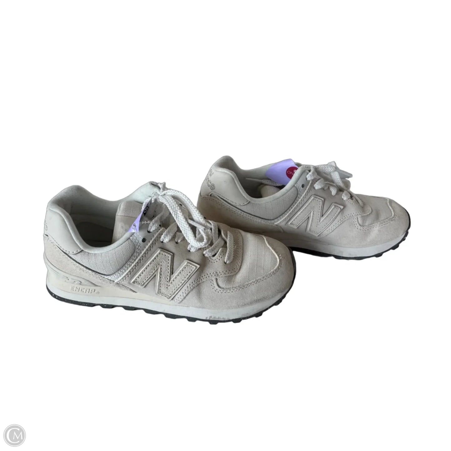 Shoes Athletic By New Balance In Cream, Size: 7