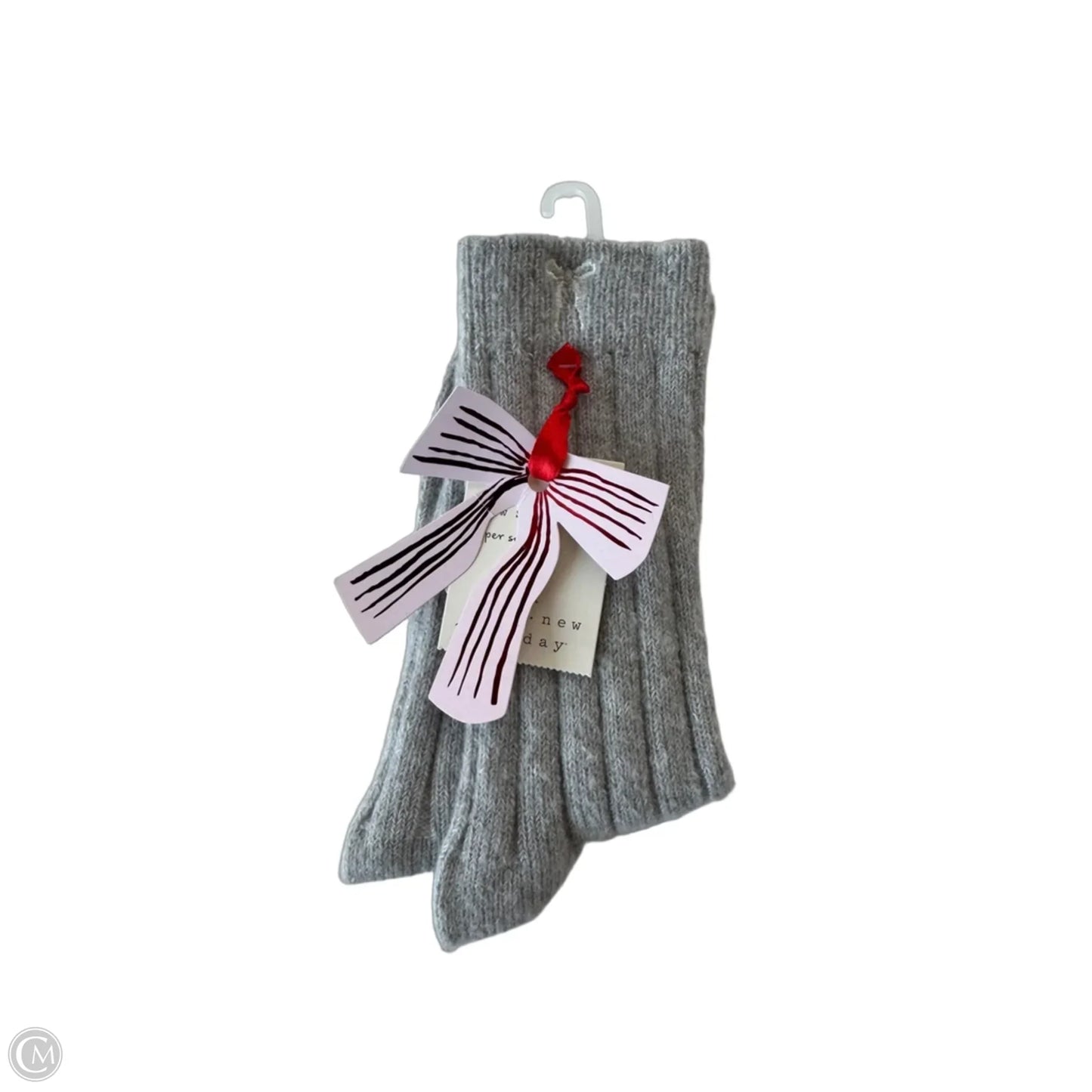 Socks By A New Day In Grey, Size: 0