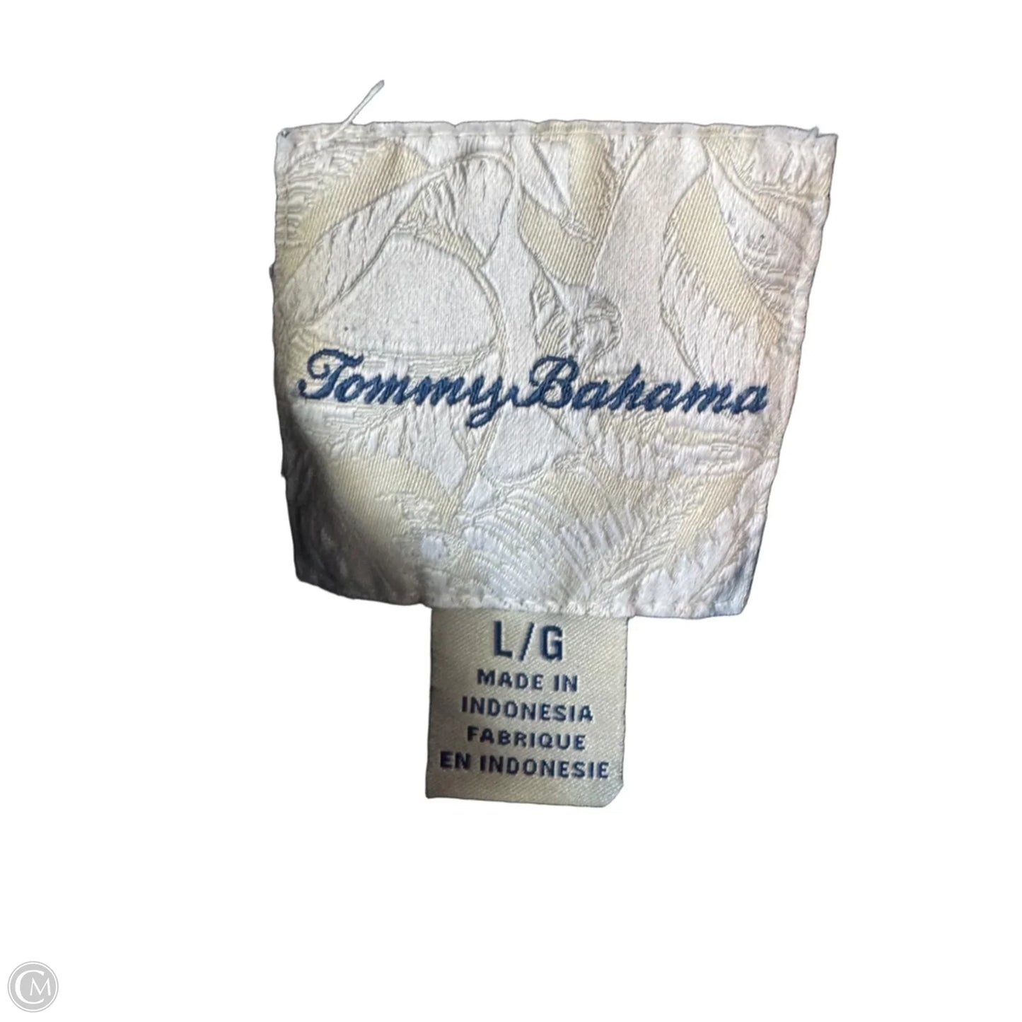 Top Long Sleeve By Tommy Bahama In Blue Denim, Size: L